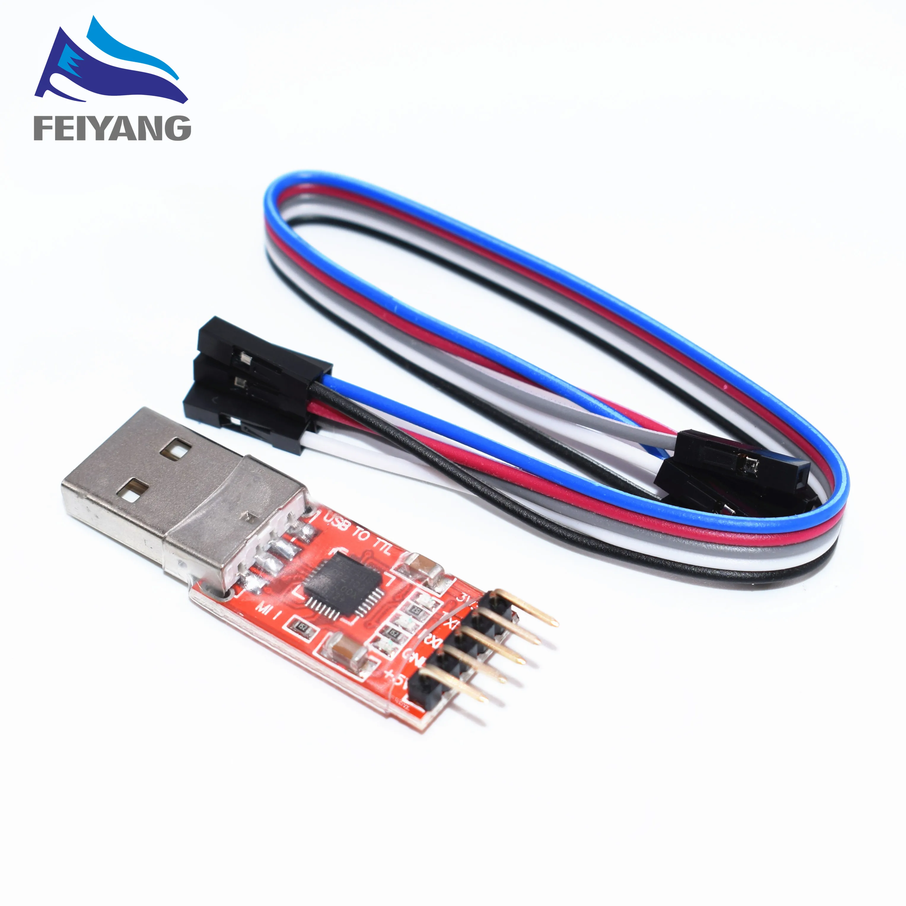 A27 1pcs SAMIORE ROBOT CP2102 module USB to TTL serial UART STC download font b cable