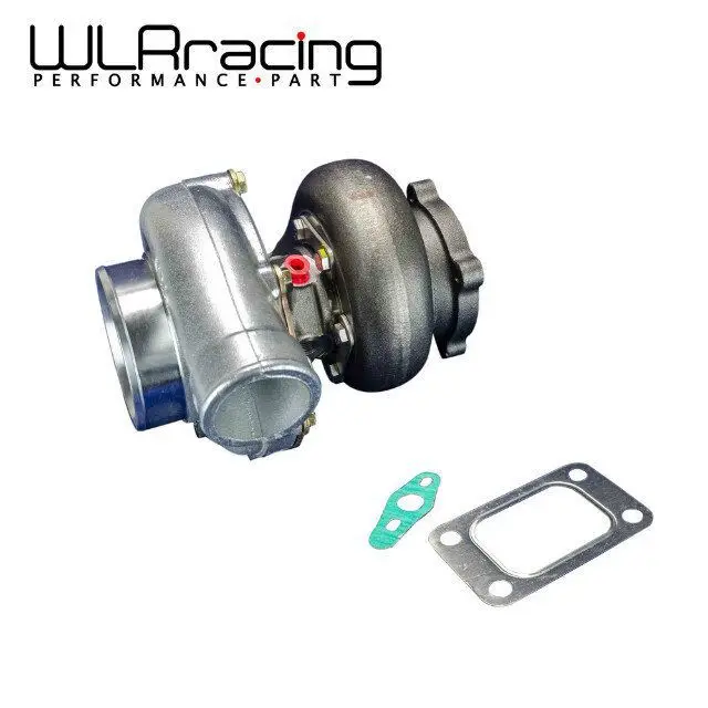 

WLR RACING - GT3582 GT35 GT3582R T3 flange oil and water 4 bolt turbocharger turbo compressor A/R .70 Turbine A/R .82 TURBO32-82