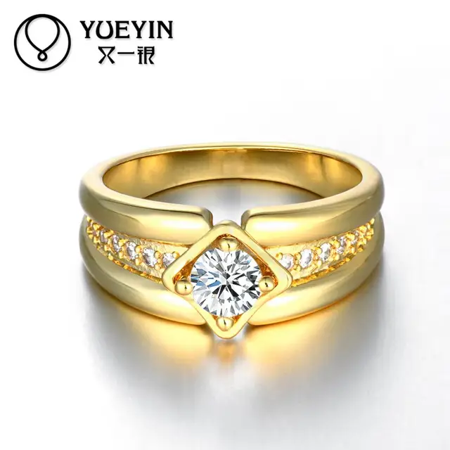 Newest Trendy Male Jewelry Crystal Rings Wedding, Korean Couple Ring