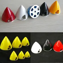 1PC 2.25″ 57mm Plastic Prop Spinner With Aluminum Back RC Airplane Spinner