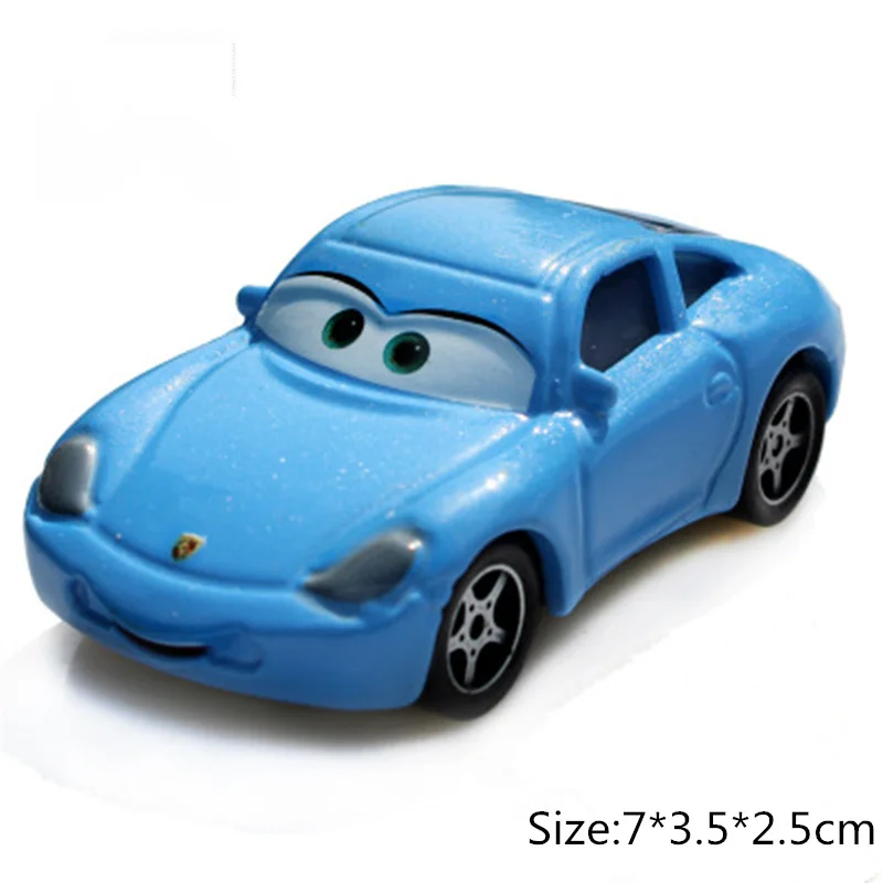 Disney Pixar тачки 3 2 сказочные Hudson Hornet Салли матер Молния Маккуин 1:55 литые под давлением модели автомобилей из металлического сплава детский подарок игрушка для мальчика