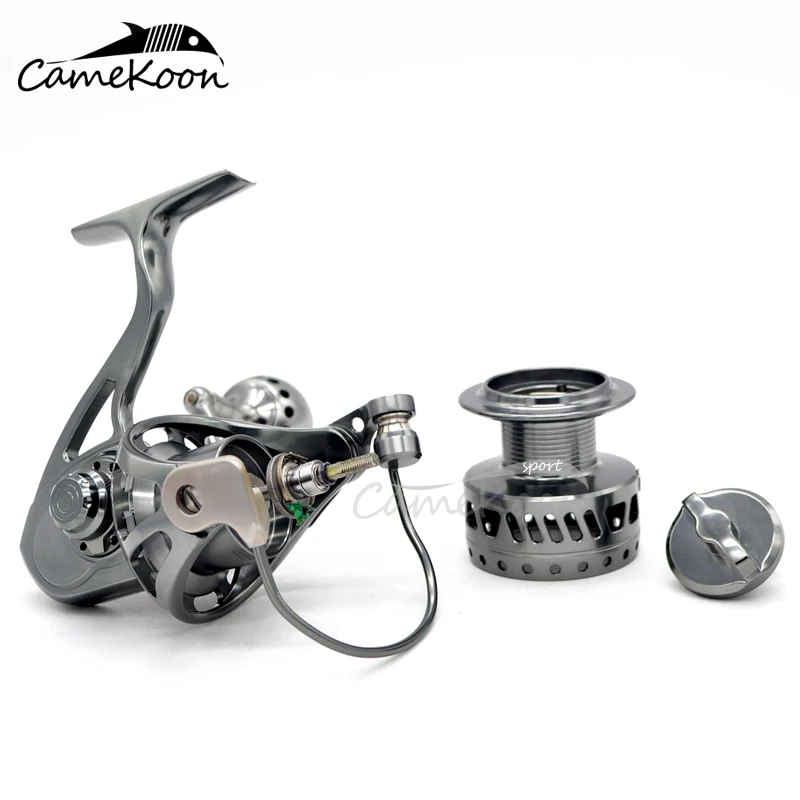 Liga de Alumínio Carretel de Fiação de Fibra de Carbono Carretel de Pesca de Água Salgada do Mar Canekoon kg Arrastar Poderoso Wt3000 - Wt4000 20 7 Cheap Carretilhas de pesca