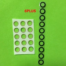 50 шт. новые задние линзы для iPhone 6g 6+ 6 p 6 6 S 6 S+ 7G 7 P 7+ 7 8G 8+ 8 P 8 Plus 4,7 5,5 дюйма Объектив задней камеры с наклейкой