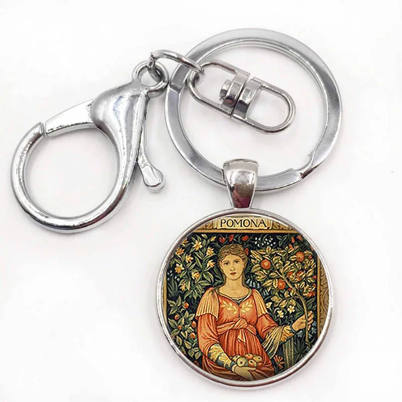 10silver keychain.