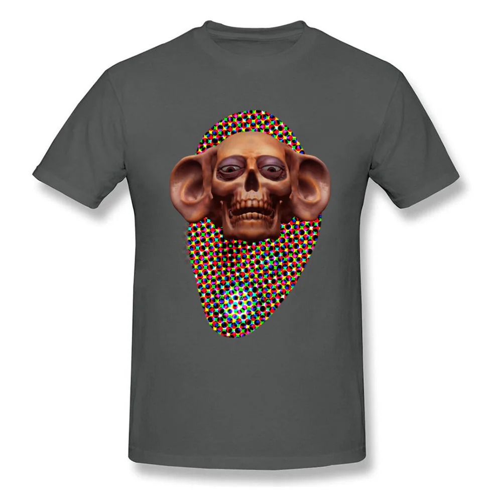 Deejay Skull Pure Cotton Tops Shirt for Men Casual T Shirts comfortable Hip Hop O Neck Tops Tees Short Sleeve Top Quality Deejay Skull carbon