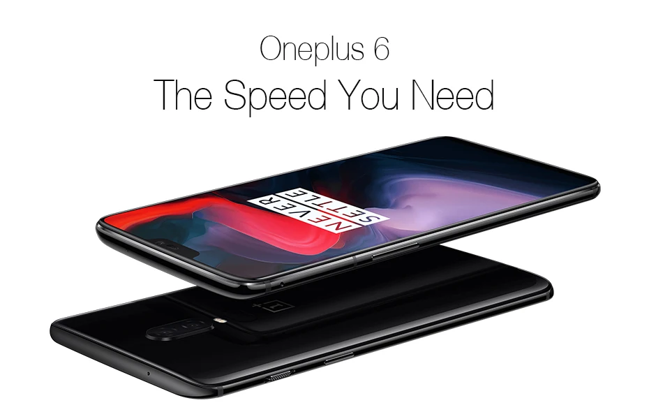 Оригинальный мобильный телефон Oneplus 6 8 Гб 128 ГБ Snadragon 845 OctaCore 20 + 16 МП Двойная камера