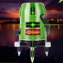 fukuda 3x зеленые линии 360 лазер для выравнивания уровня niveau laser croix 2 линии