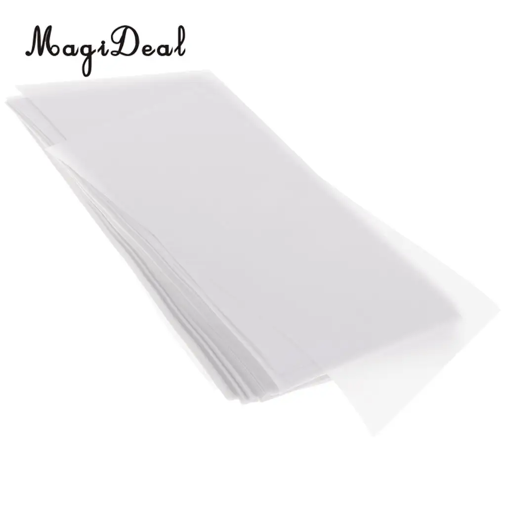 MagiDeal 200 Piece 63gsm Translucent Vellum Papers Tracing Paper for Scrapbooking Drawing Crafts DIY 