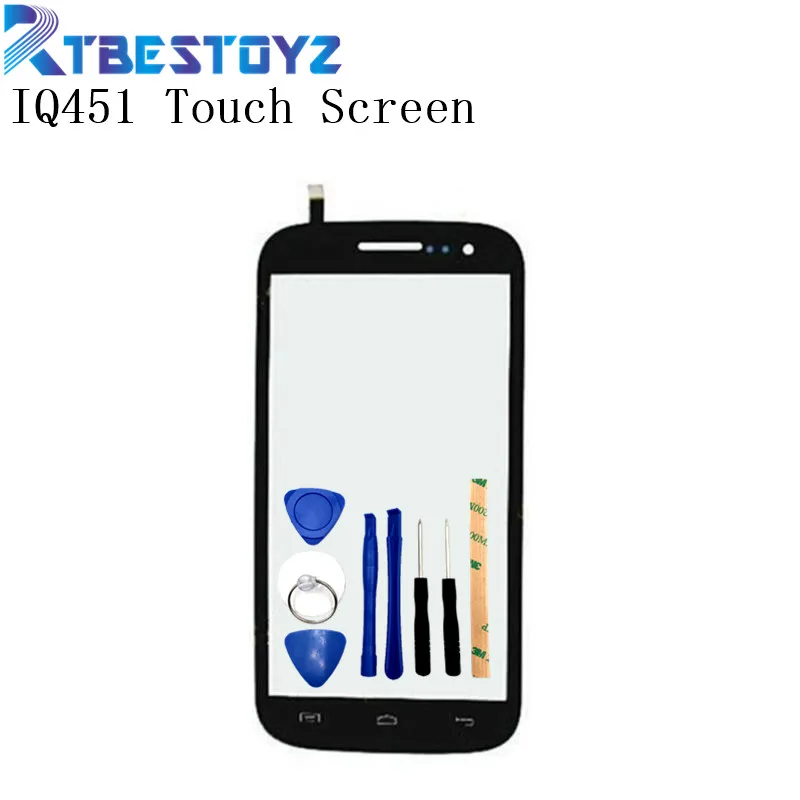 RTBESTOYZ сенсорный экран дигитайзер для Fly IQ451 Vista IQ 451 Сенсорная панель HD с