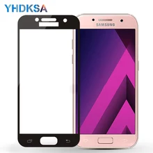 Полное покрытие, закаленное стекло для samsung Galaxy J3, J5, J7, A3, A5, A7,, Защита экрана для samsung S7, защитный стеклянный чехол