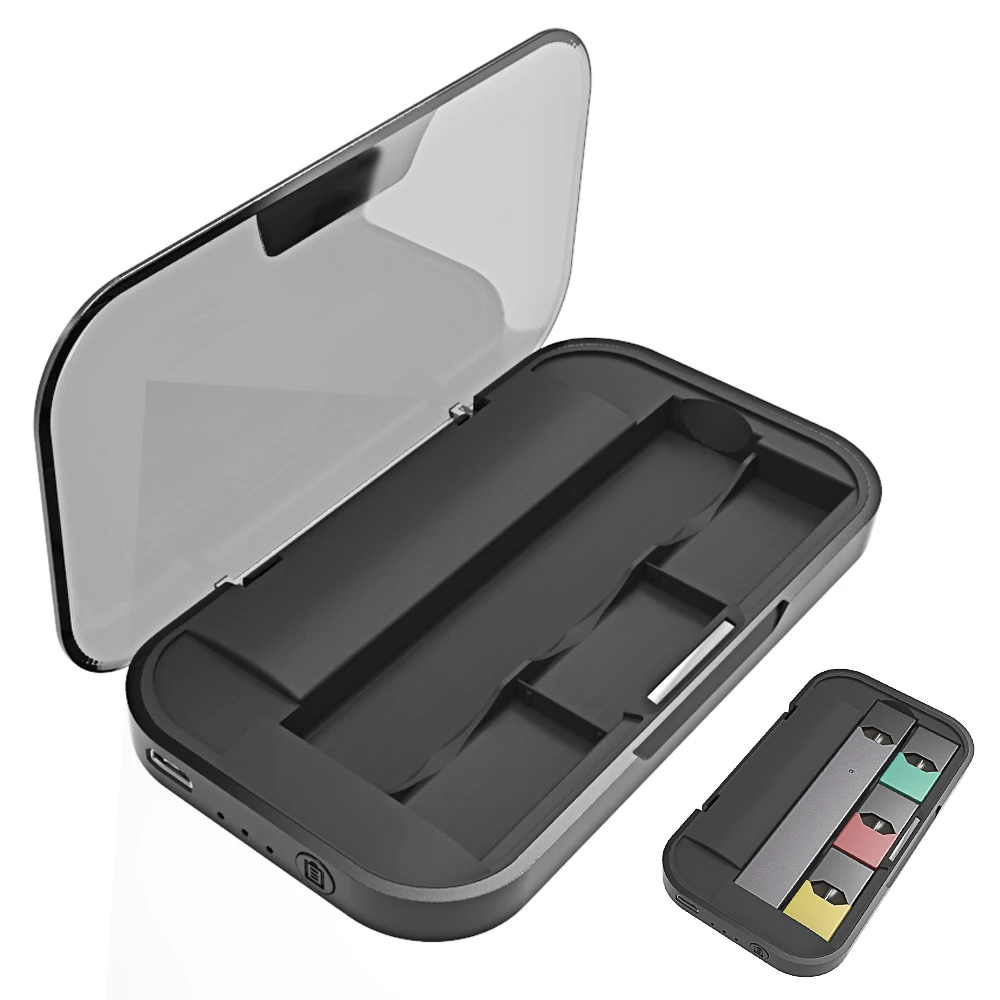 The New JUUL Travel Charger Case Portable Power Bank Pod Holder 3 Positions Device Is Not Included | Мобильные телефоны и