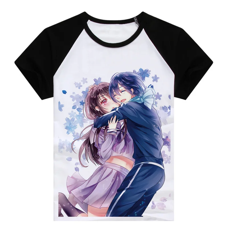 

RXLZOON Noragami T shirt Anime Cosplay Tees Men Women Short Sleeve T-shirt