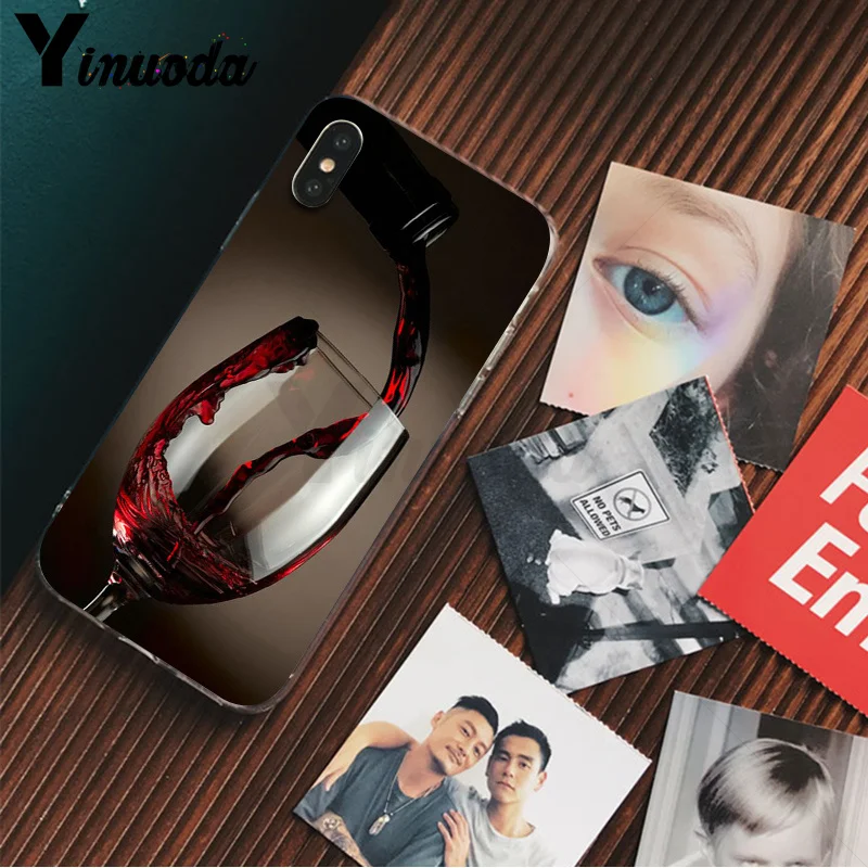 Yinuoda keep calm and drink a bear wine TPU чехол для телефона Apple iPhone 8 7 6 6S Plus X XS MAX 5 5S SE XR мобильные