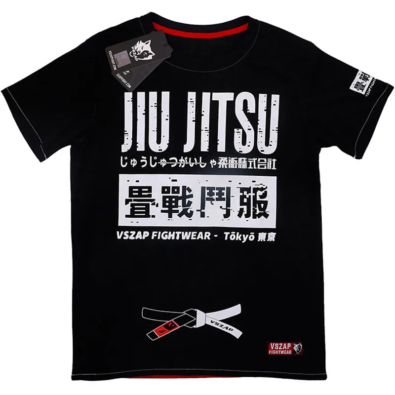 VSZAP MMA Муай Тай Боксерские Шорты Спортивная футболка с рисунком тренировочная