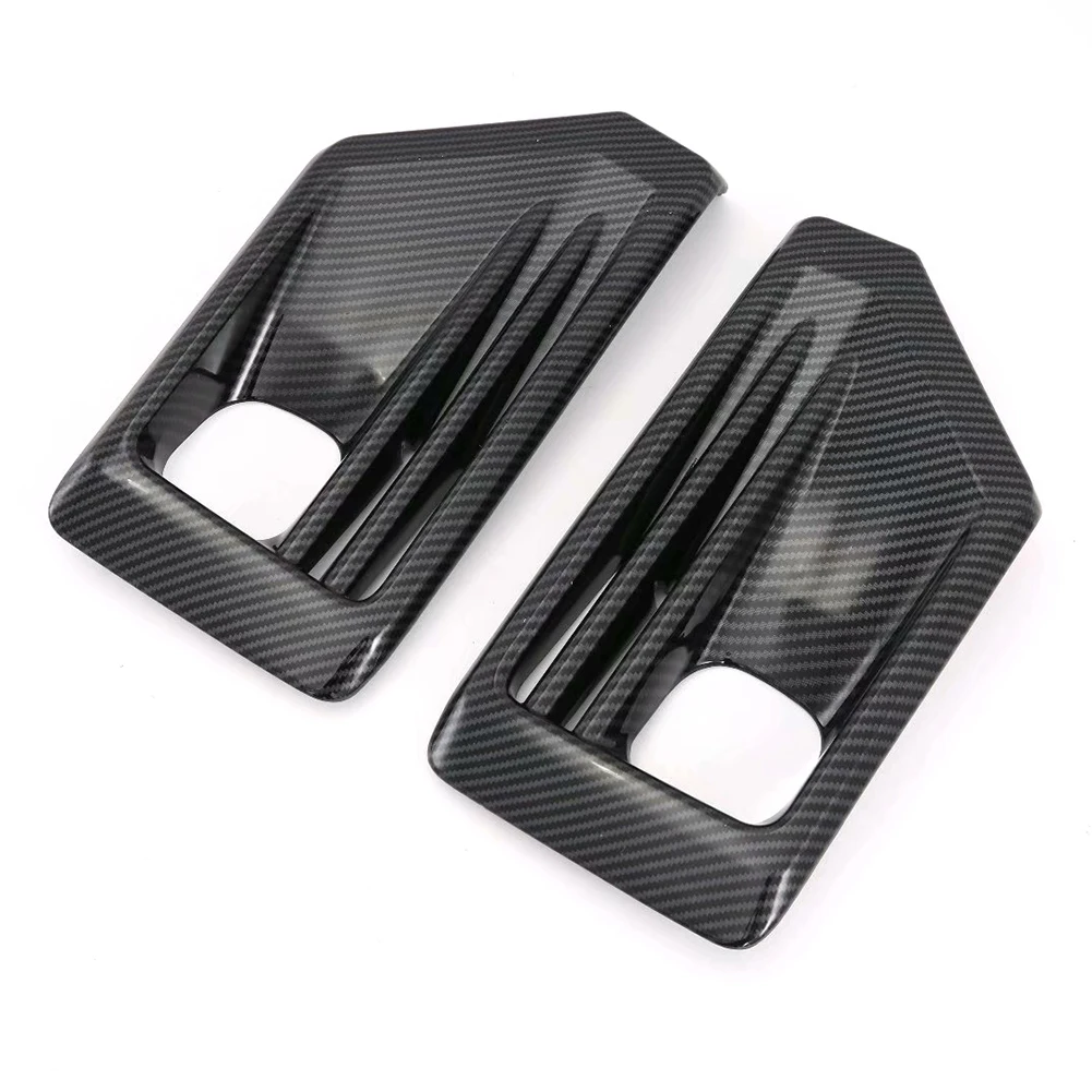 

2pcs High Quality New Car Front Chrome Fog Light Lamp Cover Trim ABS Accessory Suitable For Toyota RAV4 2019