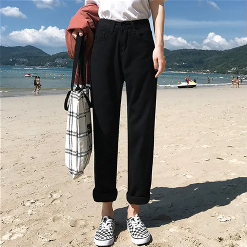Модные Высокая талия Pantalon Femme мотобрюки для женщин Повседневное Spodnie Damskie камуфляж брюки для девочек одежда Roupas проблемных джинсы женщи
