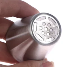 Русский Тюльпан Цветок для глазировка торта насадки помадка Шоколадные Насадки для украшения выпечки кондитерский инструмент для форма для Рождественской Выпечки