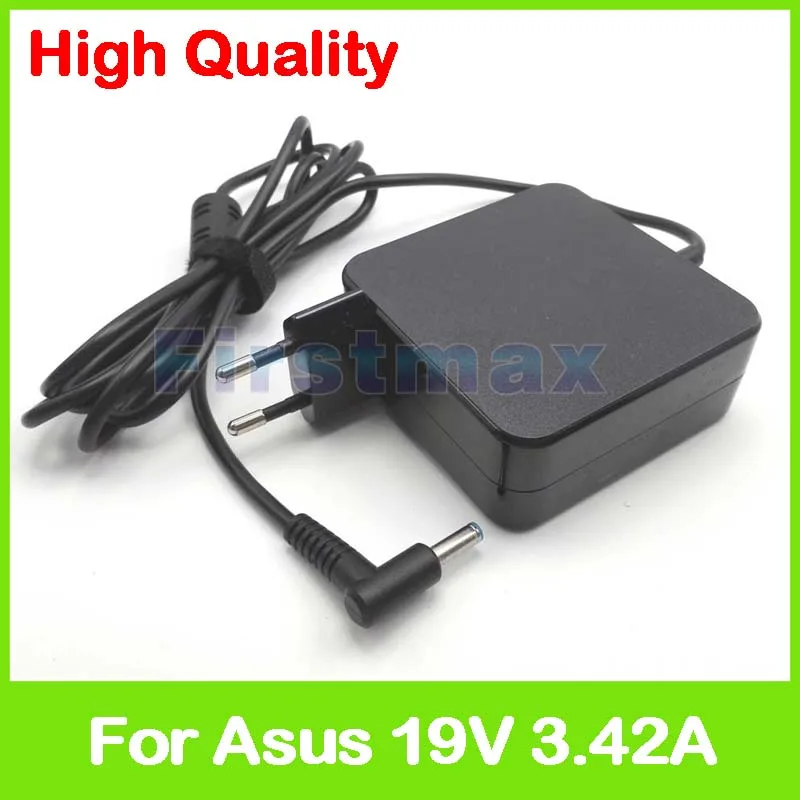 

19V 3.42A laptop ac power adapter charger for Asus ASUSPRO Advanced BU400E BU400V BU400VC BU401LA BU401LG BU403UA B8430UA EUPlug