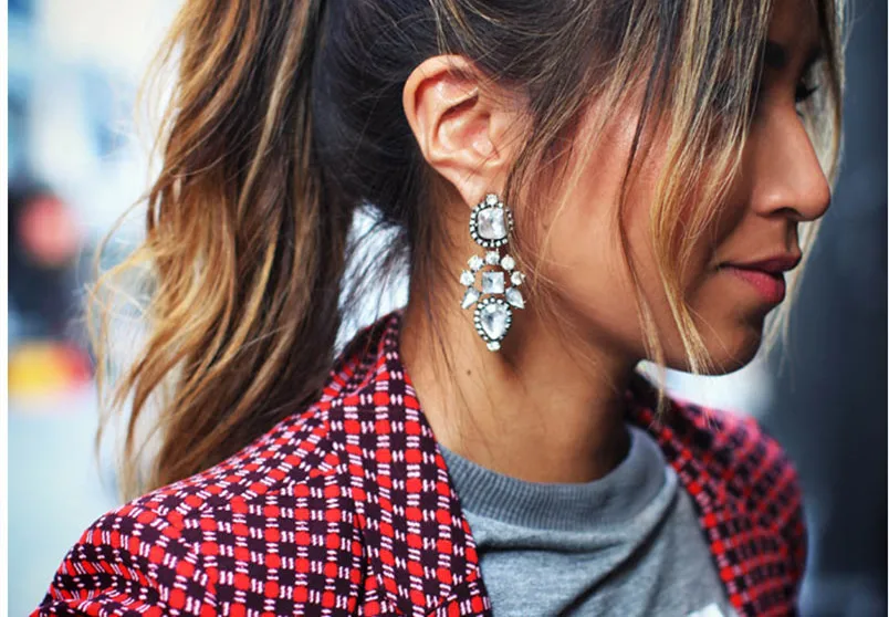 Mr.nut 2019 summer new explosion red long-sleeved lapel plaid small suit female summer street fashion clothing suit