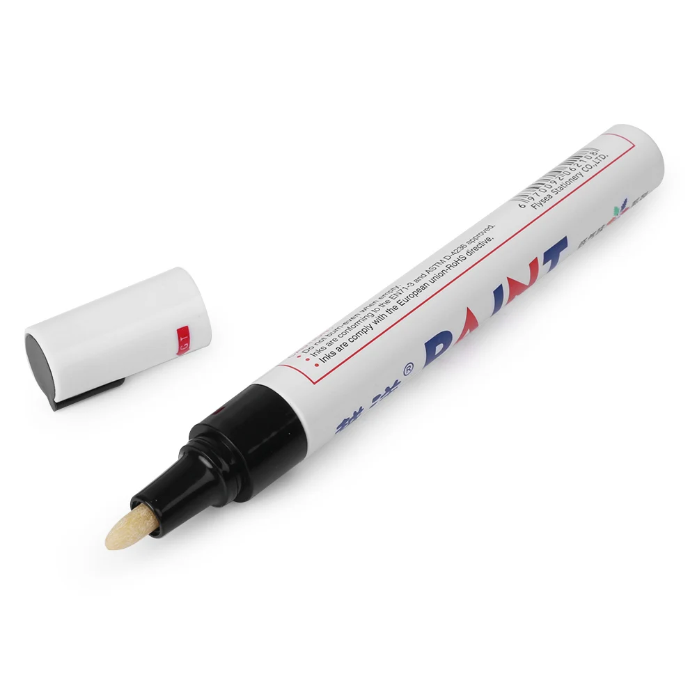 12 Colors Car Wasserdichte Marker Pen Permanent Gummi Autoreifen Lackstift Bunte Marker Stift Tire Tread Rubber Metal Access