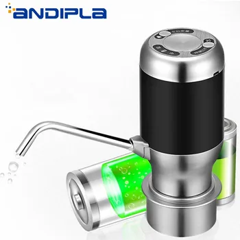 

Portable Outdoor Wireless Rechargeable Electric Water Pump Drinking Water Bottles Convenient Dispenser Water Suction Drinkware