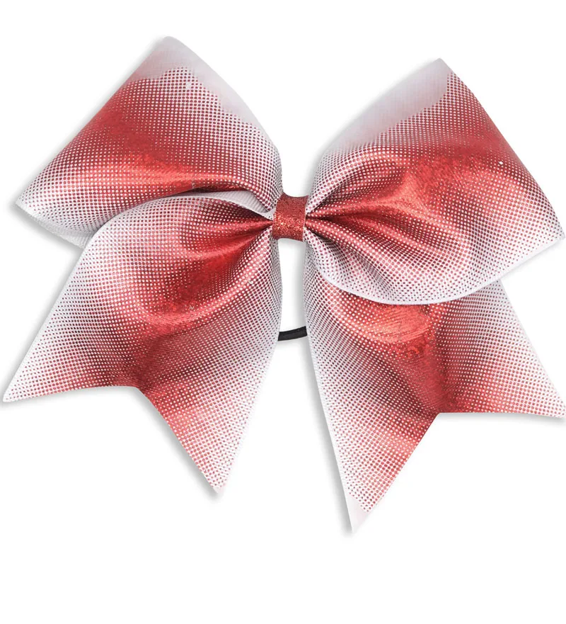 الفتيات التدرج اللون المشجع hairbow 15*16 سنتيمتر