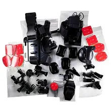 GoPro Accessories Kit For Go Pro SJCAM SJ4000 SJ5000 SJ7000 Action Camera Accessories Set Package For Hero 1 2 3 3+ 4 5 Xiao Mi