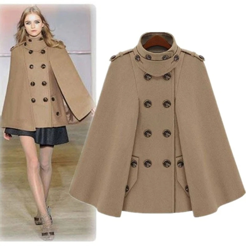 Ladies Cape Coat
 Spring 2018 new women s clothing han edition cape fur coat in Europe