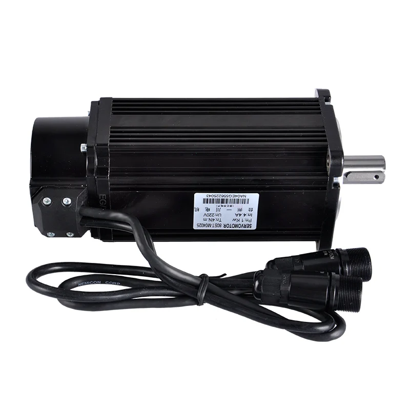110ST M02030 600 Вт AC Серводвигатель 2N. м. 3000 об./мин. 0.6KW однофазный переменного тока