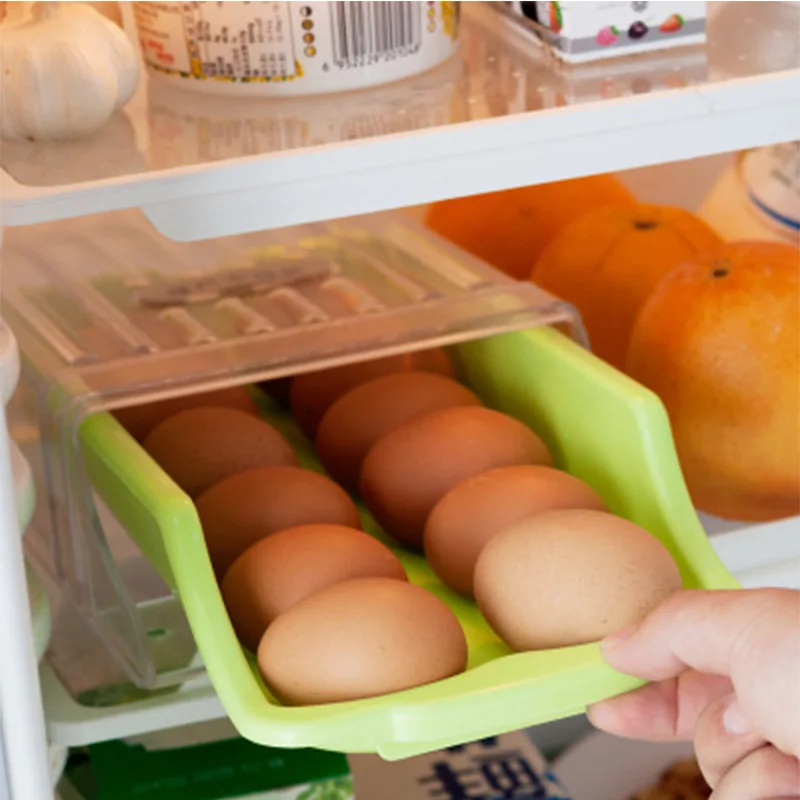 Buy Home Storage Plastic Drawer Egg Storage Boxes