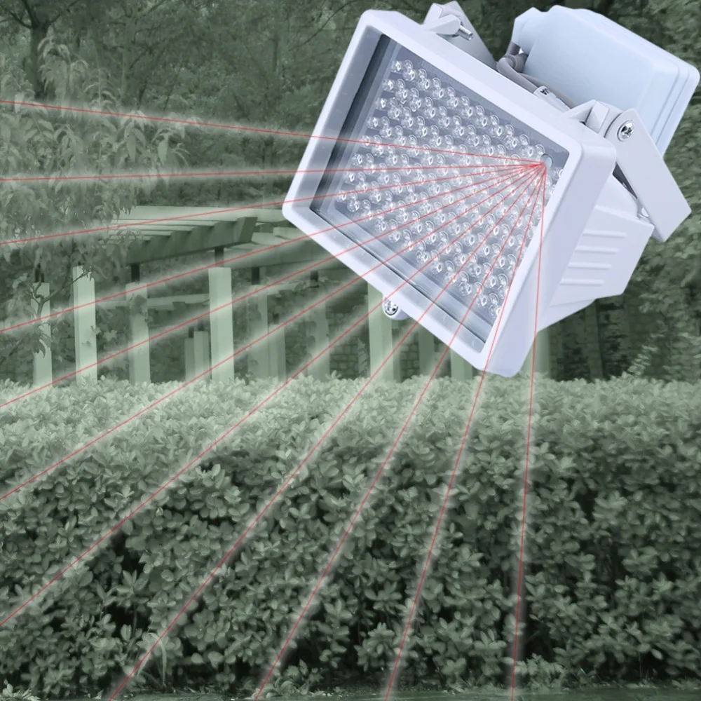 

CTV LEDS CCTV 96PCS IR LEDS CCTV Fill Light illuminator infrared lamp IP66 850nm Waterproof Night Vision for CCTV camera