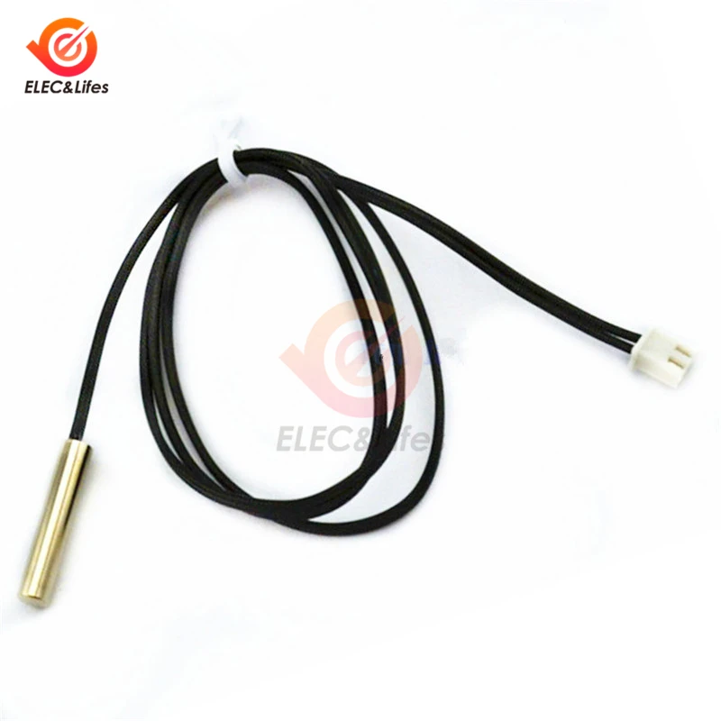 NTC Thermistor Accuracy Temperature Sensor 1% NTC 3950 10K Waterproof Probe wire Cable Length 1M 30CM temperature sensor