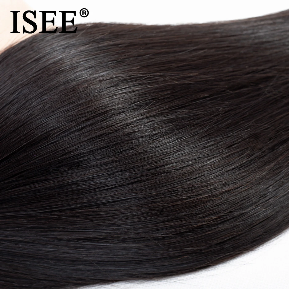 ISEE Brazilian Straight Hair Weaves 100% Human Hair Bundles Remy Hair Extension Natural Color Buy 1/3/ 4 Bundles Free Shipping ISEE Brazilian Straight Hair Weaves 100% Human Hair Bundles Remy Hair Extension Natural Color Buy 1/3/ 4 Bundles Free Shipping
