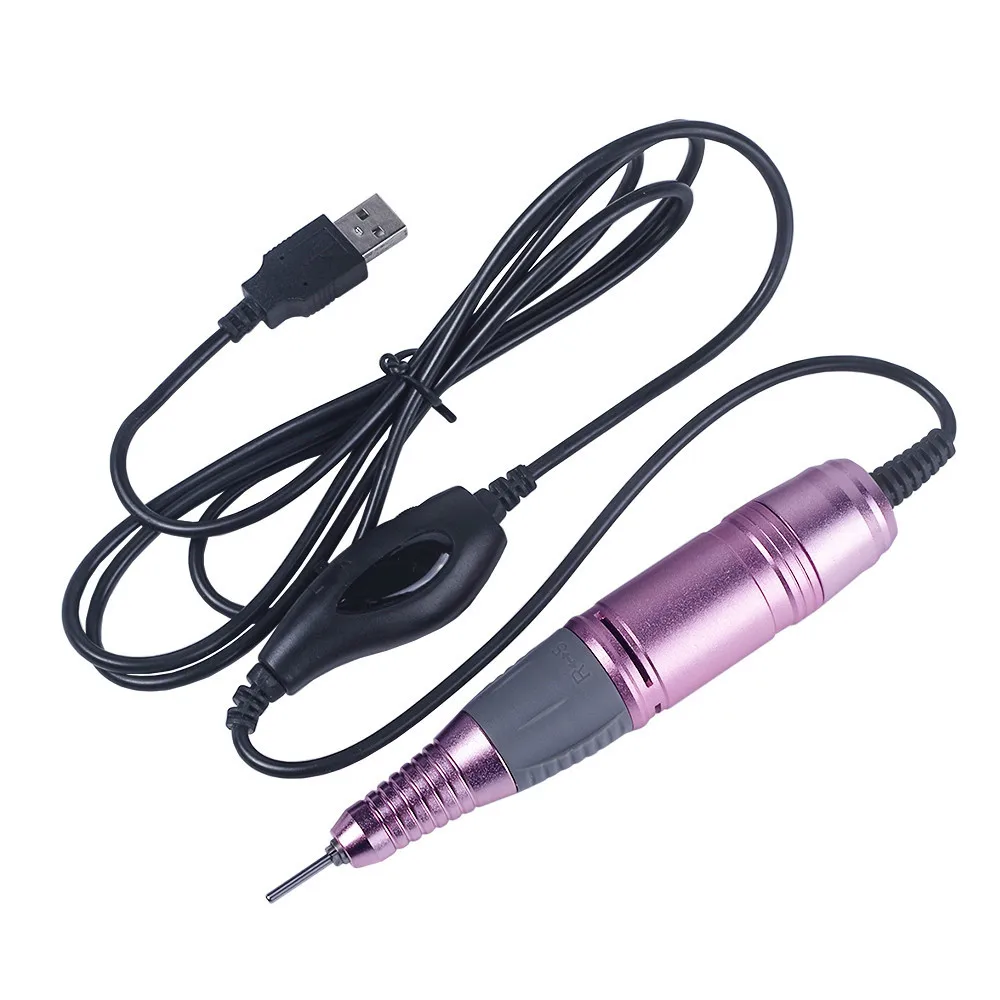 

20000RPM Professional USB Machine Apparatus for Manicure Pedicure Kit Electric File with Cutter Nail Drill Art Polisher Tool Bit