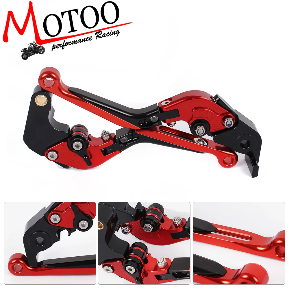 

F-11 V-4A Adjustable CNC 3D Extendable Folding Brake Clutch Levers For Aprilia TUONO V4 1100RR/Factory 2017