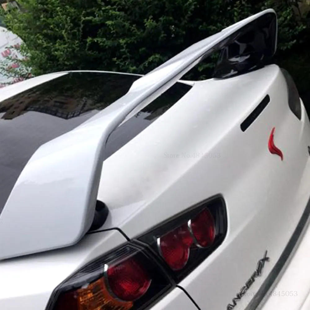 AITWATT для Mitsubishi LANCER EVO 2010 2014 спойлер из АБС пластика Праймер цветные декоративные