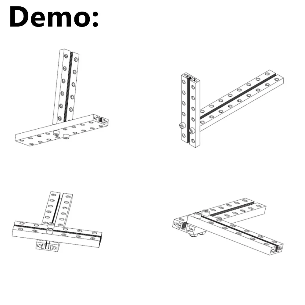 Makeblock Короткие отверстия для легкой установки и расширения луча 0824 робот пакет