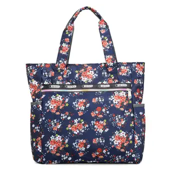 

Fashion Floral Women's Tote Large Capacity Multi-Purpose Canvas Casual Shoulder Bag