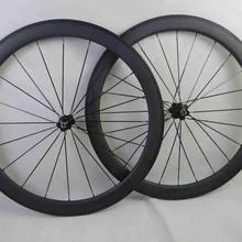 Высокая 700c углеродный профиль клинчер колесная пара дорожного велосипеда легкий вес 50 мм 23 ширина колеса велосипеда углерода