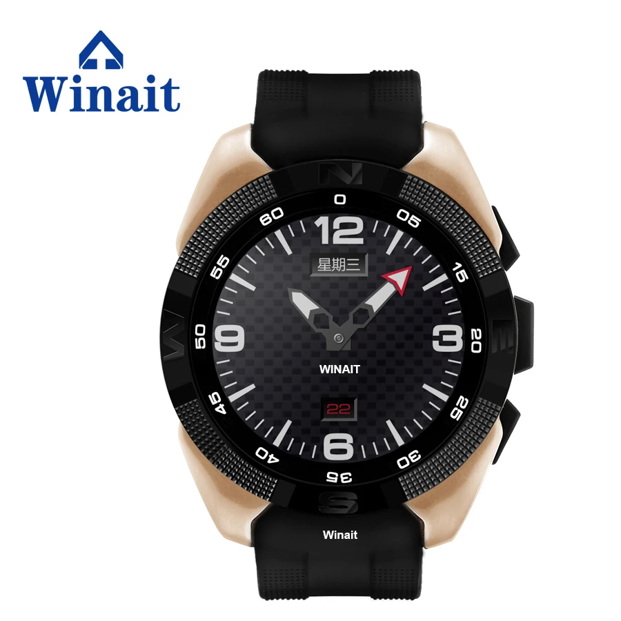  Winait G5 Bluetooth Smart Watch 128MB RAM 64MB ROM Heart Rate Monitor Smart Wristband Remote Camera