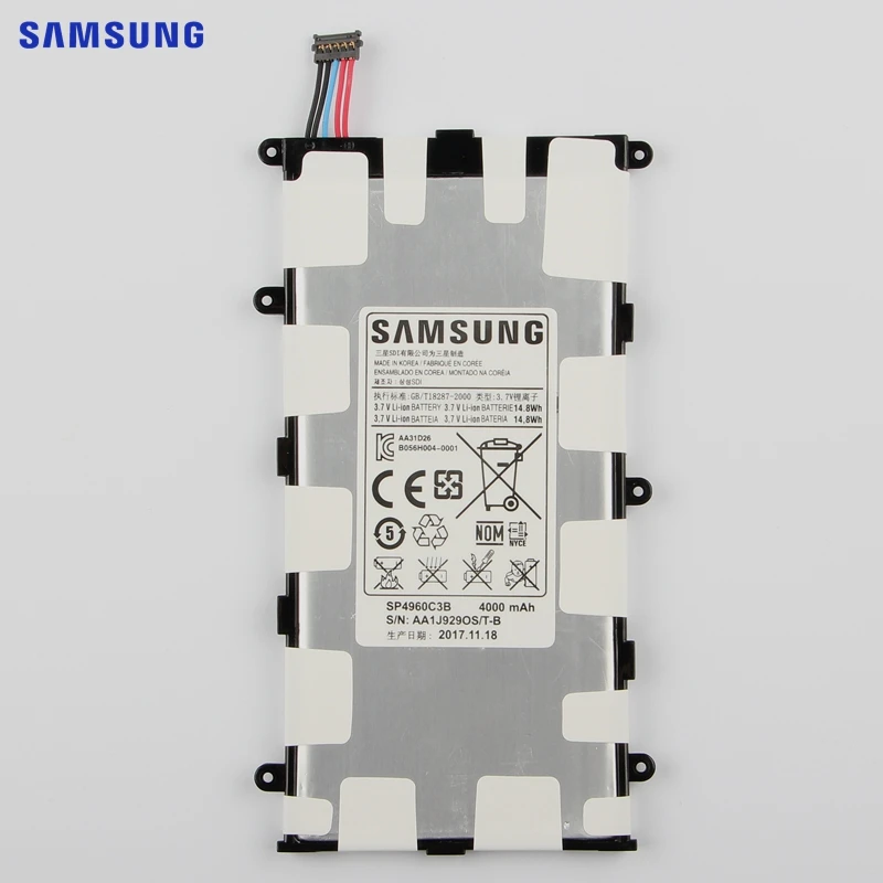 Аккумулятор sp4960c3b 4000mah