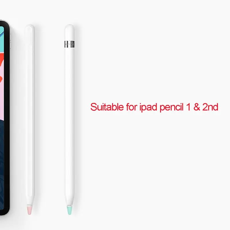 8 шт. силиконовый сменный наконечник защитный чехол для Apple Pencil 1-й 2-й стилус ручка для тачскрина