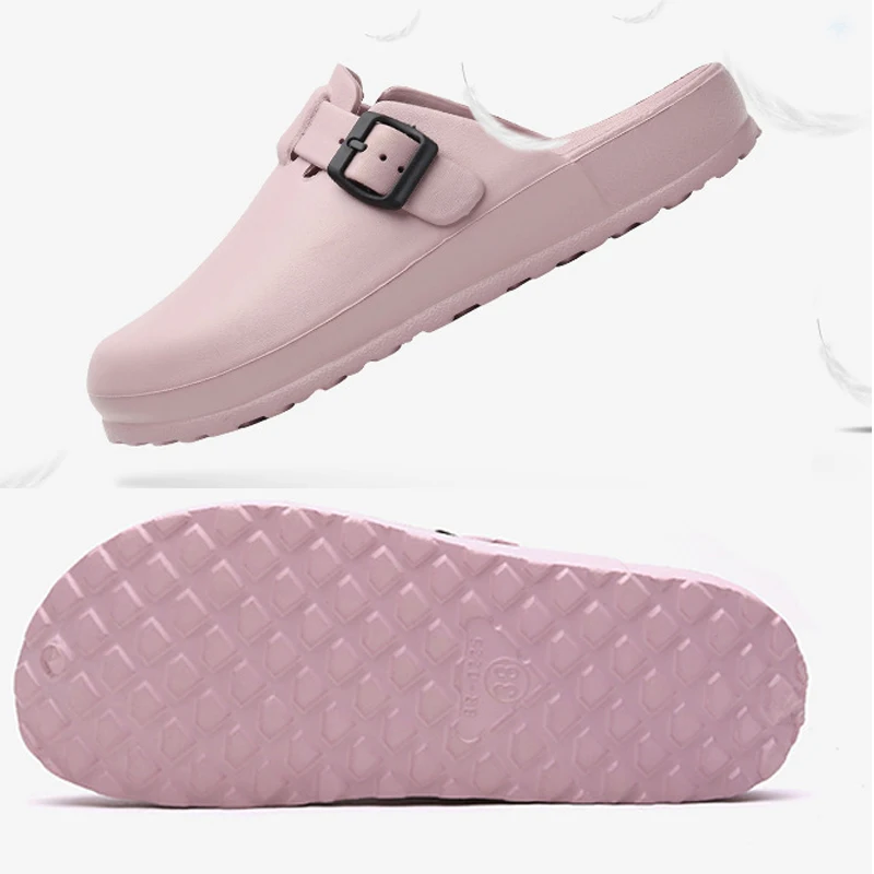 Lizeruee Summer Women Slippers Nurse Clogs Accessories Medical Footwear Orthopedic Shoes Diabetic Clog EVA Light Weight CS576|Тапочки| |