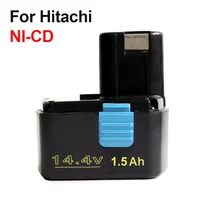 14.4 В 1500 мАч Ni-cd Электроинструмент Батарея для Hitachi EB1414S EB1412S, EB1414, EB1414L, EB1414S C-2, CJ14DL, DH14DL