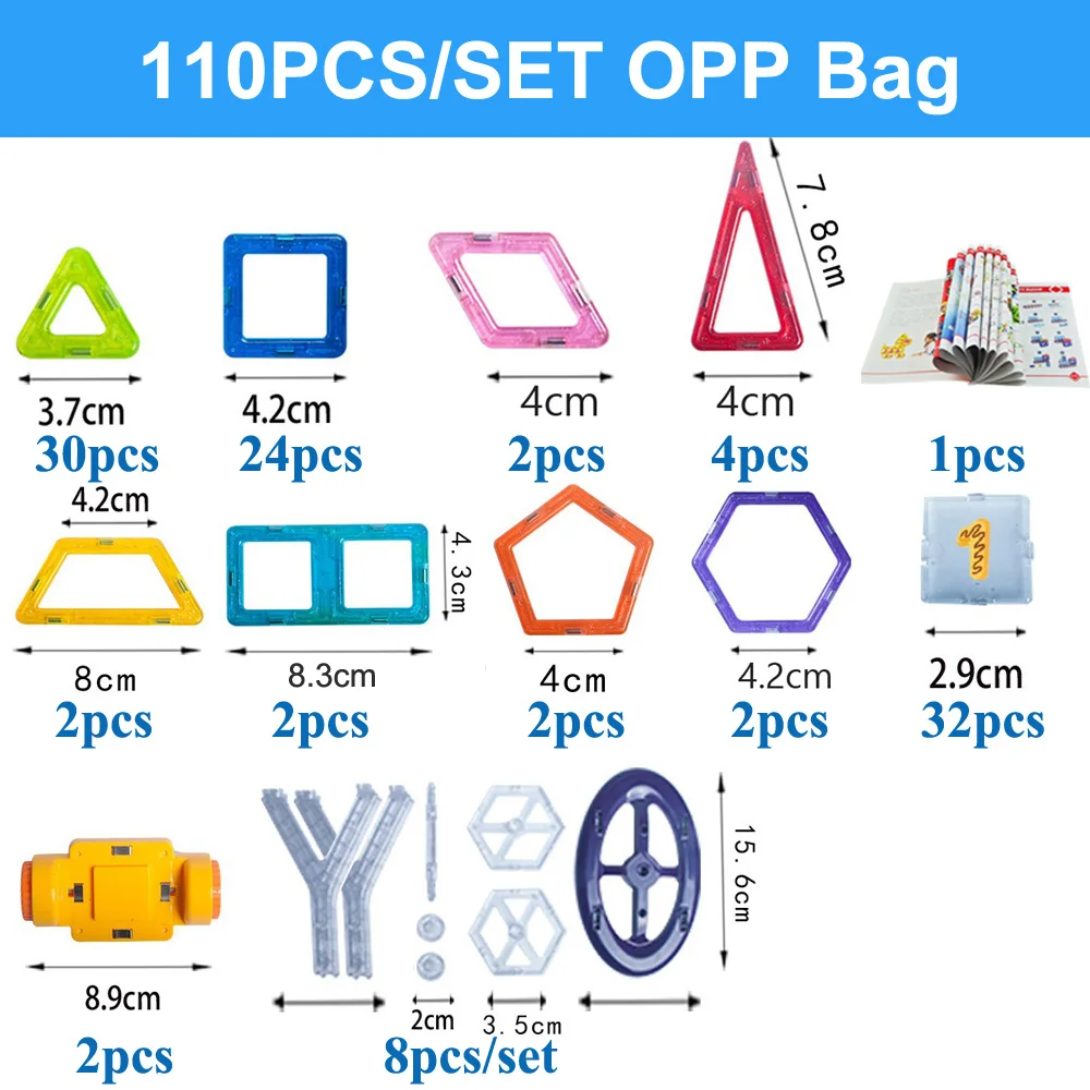 110pcs opp bag