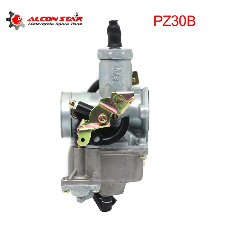 Alconstar-30mm Motorcycle Carburetor PZ30B Automatic damper with Accelerating Pump for Dirt Bike ATV CG175 CG200 CG250 CQR | Автомобили и