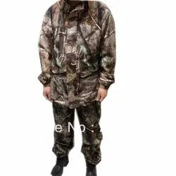 Дышащий джунгли; бионический Камуфляжный костюм Дикий охотничьи костюмы для охотника OEM завод