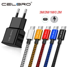 Micro USB кабель зарядного устройства USB длинный кабель 20 см короткий кабель для Xiaomi Redmi 7 7A Go Note 6 Pro 2 5 4 htc Desire 12 кабель для зарядного устройства