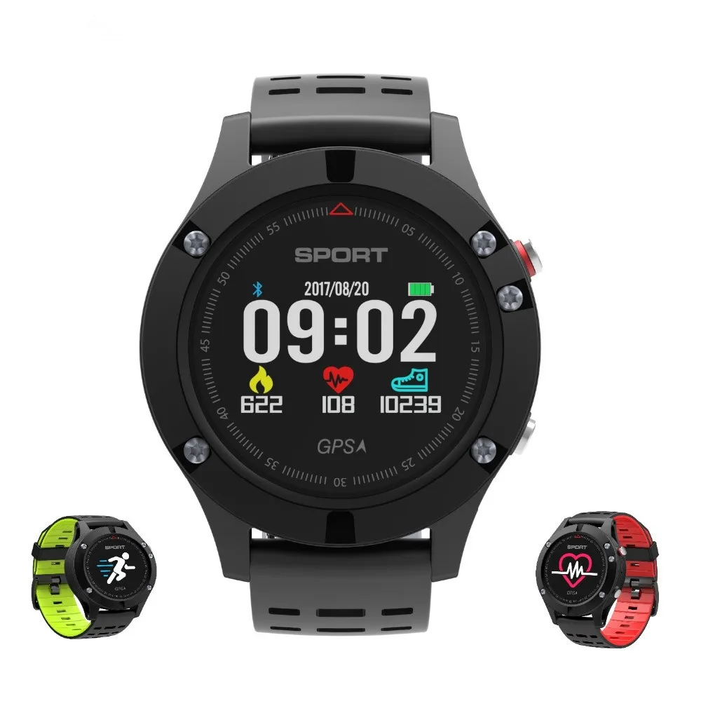 

Sport GPS Smart Watch Bluetooth 4.2 Fitness Tracker Heart Rate Monitor Bracelet Smart Wristband Barometer Thermometer Watch Men