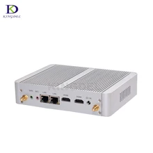 HTPC N3150 Dual LAN Mini PC Windows 7 компьютер Linux мини 4 * USB 3.0 2 * HDMI случай сплава 4 К HD Graphics карты Linux windows tv box